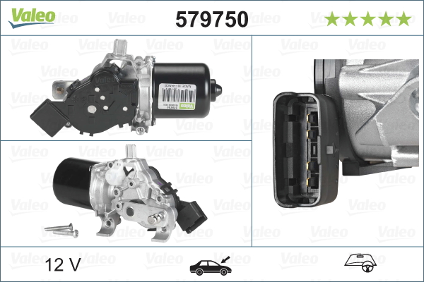 Motor stieračov VALEO